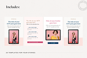 Alyssa IGTV Canva Templates, a Social Media Template by The Canva Template Shop (Thumbnail 3 of 7)