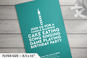 Birthday Invitations, an Invitation Template by Designs by Justin Lynch (Thumbnail 4 of 5)