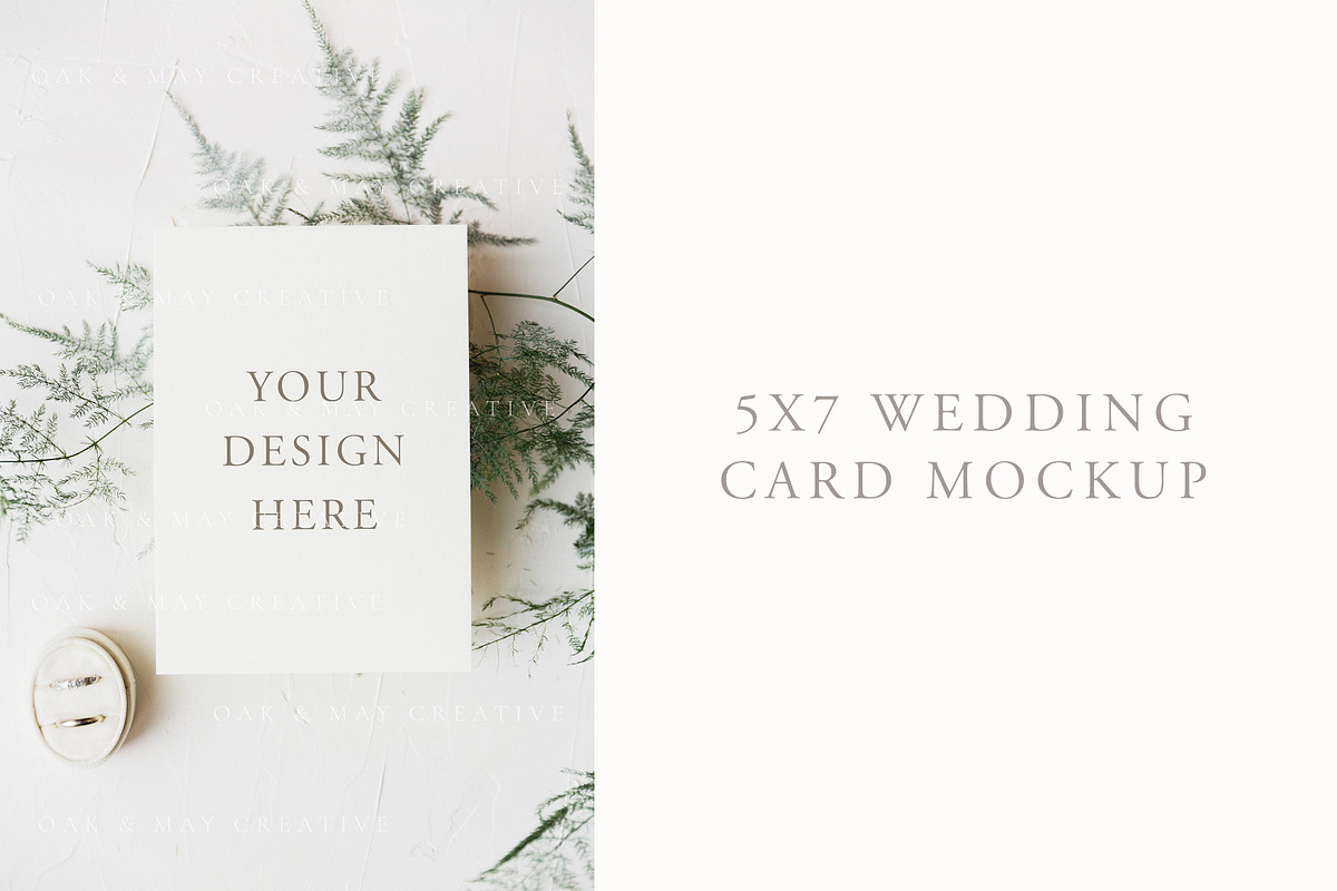 A7 Wedding Invitation Mockup, a Product Mockup by PrettyGrandmillennial (Photo 1 of 4)