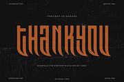 Sacojaz - Blackletter & Gothic Font, a Blackletter Font by QR Design Studio (Thumbnail 6 of 6)