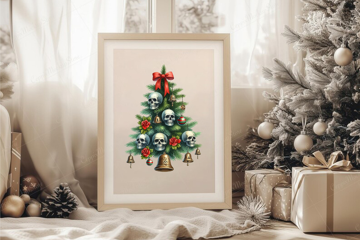 Halloween Christmas PNG, an Illustration by CreationArt (Photo 4 of 6)