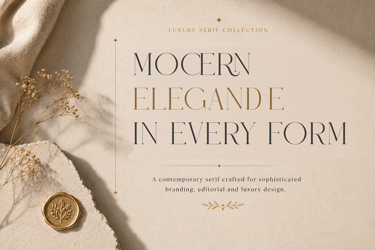 MEROVEL – Elegant Retro Serif, a Serif Font by ToniStudio (Photo 2 of 13)