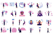 Mental Health Digital Illustrations, an Illustration by Vector Portal (Thumbnail 5 of 6)