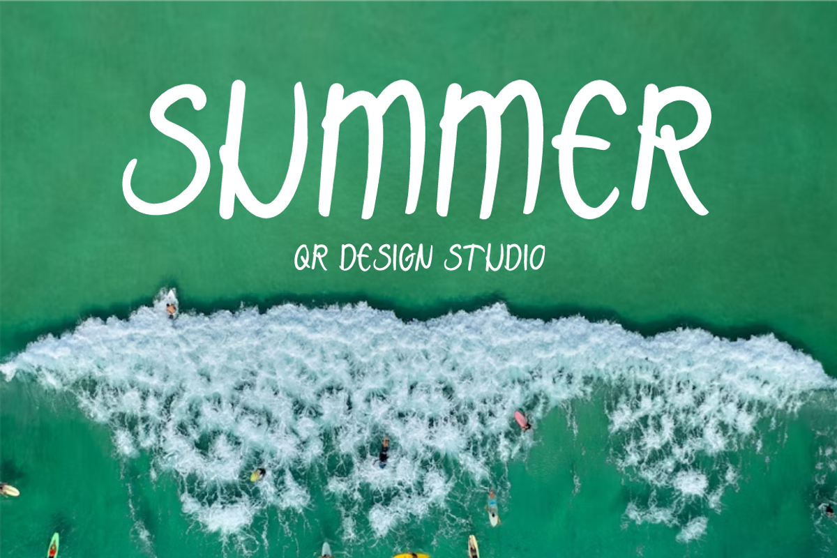 Sohagy - Summer Font, a Sans Serif Font by QR Design Studio (Photo 5 of 6)