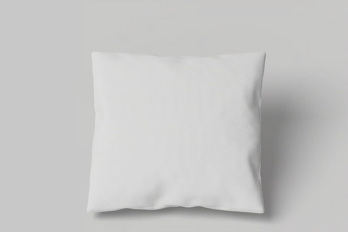 Fabric Pillow Mockup, a Merchandise Mockup by renderstockmarket (Photo 2 of 3)