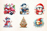 Merry Maritime Christmas Clipart, a Work Illustration by Dream Creation (Thumbnail 4 of 5)