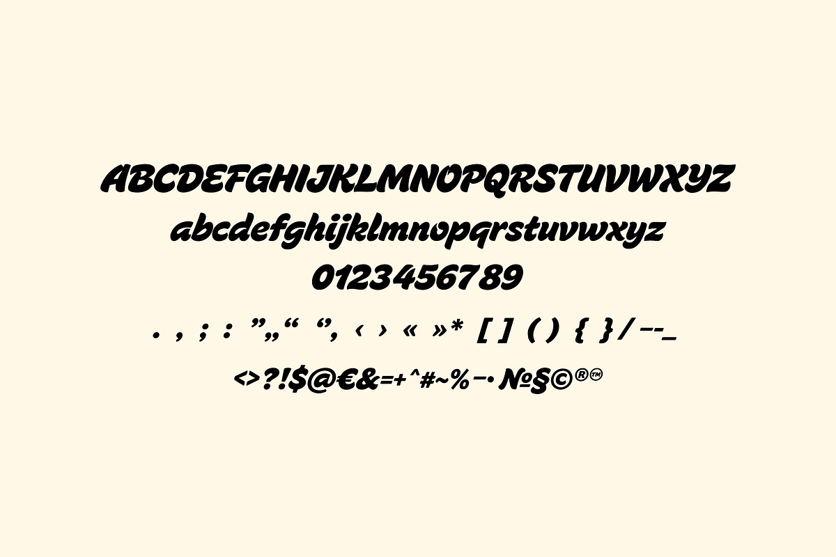 Flisker – Retro Italic Display Font, a Script Font by gafaroff studio (Photo 7 of 7)