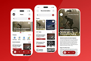 InfoPulse - News & Media Mobile App, an App Template by productype1 (Thumbnail 4 of 5)