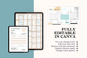 50 Invoice Templates Canva Editable, a Templates & Theme by TemplateCastleStore (Thumbnail 10 of 10)