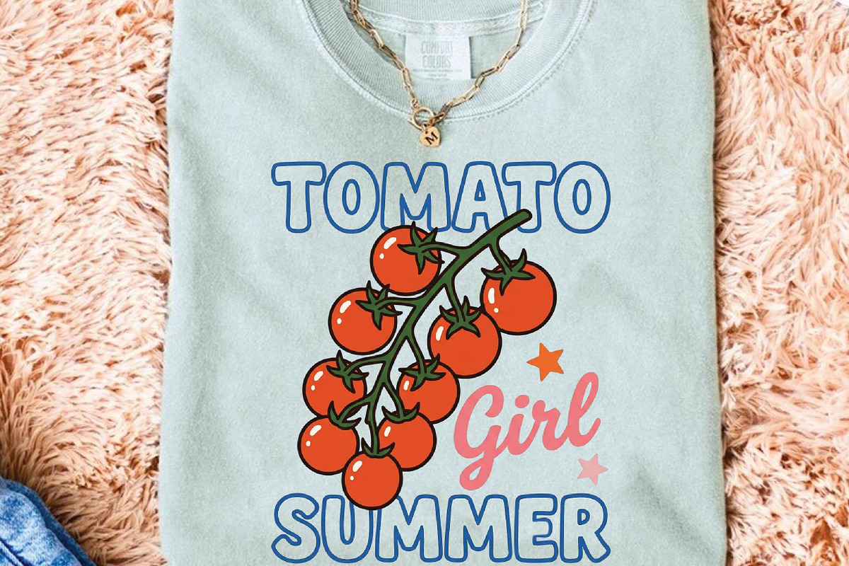 Summer Tomato Hand Drawn PNG, an Illustration by DreamPrint404 (Photo 5 of 6)