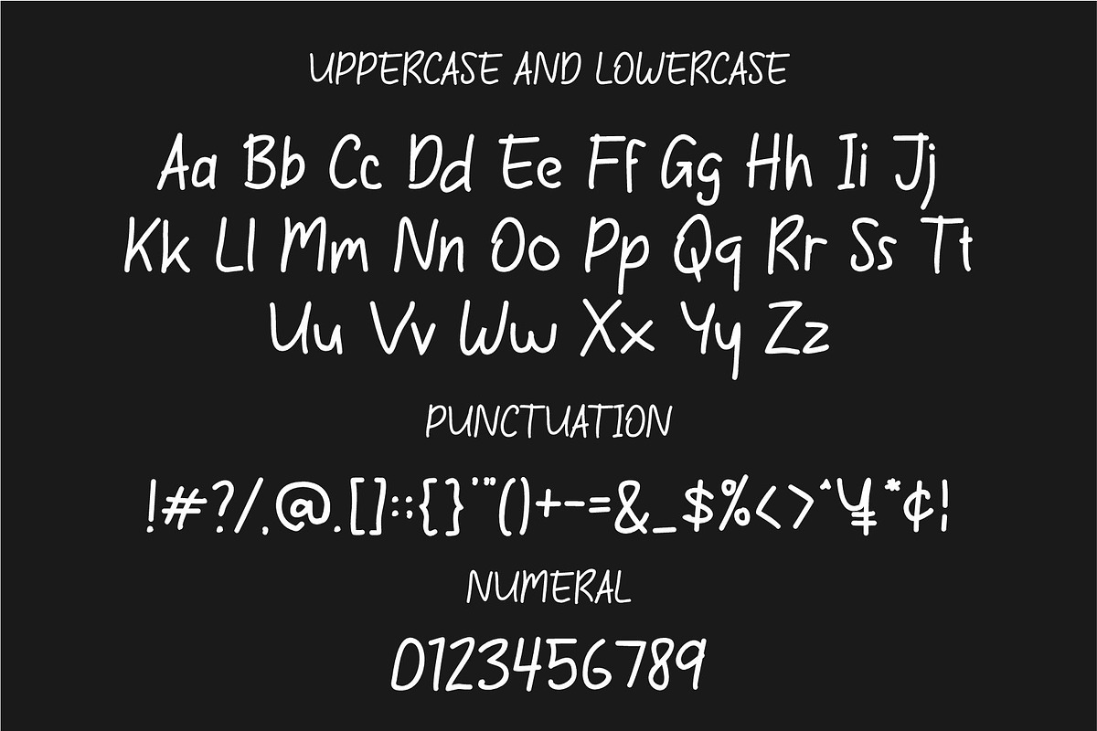 Scratches Marker | Handwtritten Font, a Handwritten Font by Idea Studio (Photo 4 of 5)
