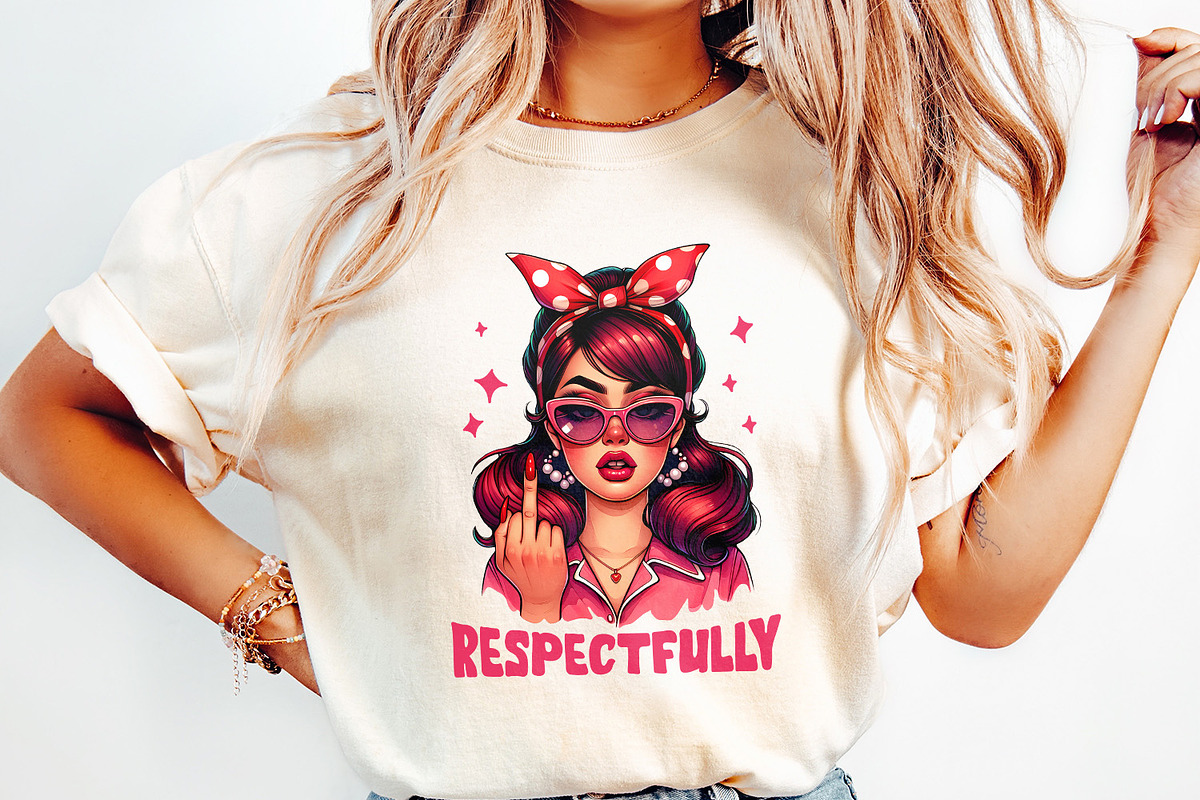 Respectfully PNG, Middle Finger, an Illustration by SharpMarketplace (Photo 2 of 9)
