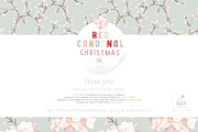 Red Cardinal Christmas - Mint, a Pattern Graphic by bhldesigns (Thumbnail 16 of 16)