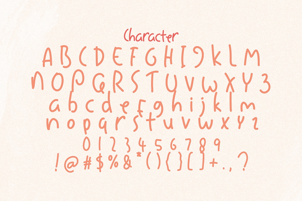 Likha Playful Display Typeface, a Sans Serif Font by edukka (Photo 8 of 8)