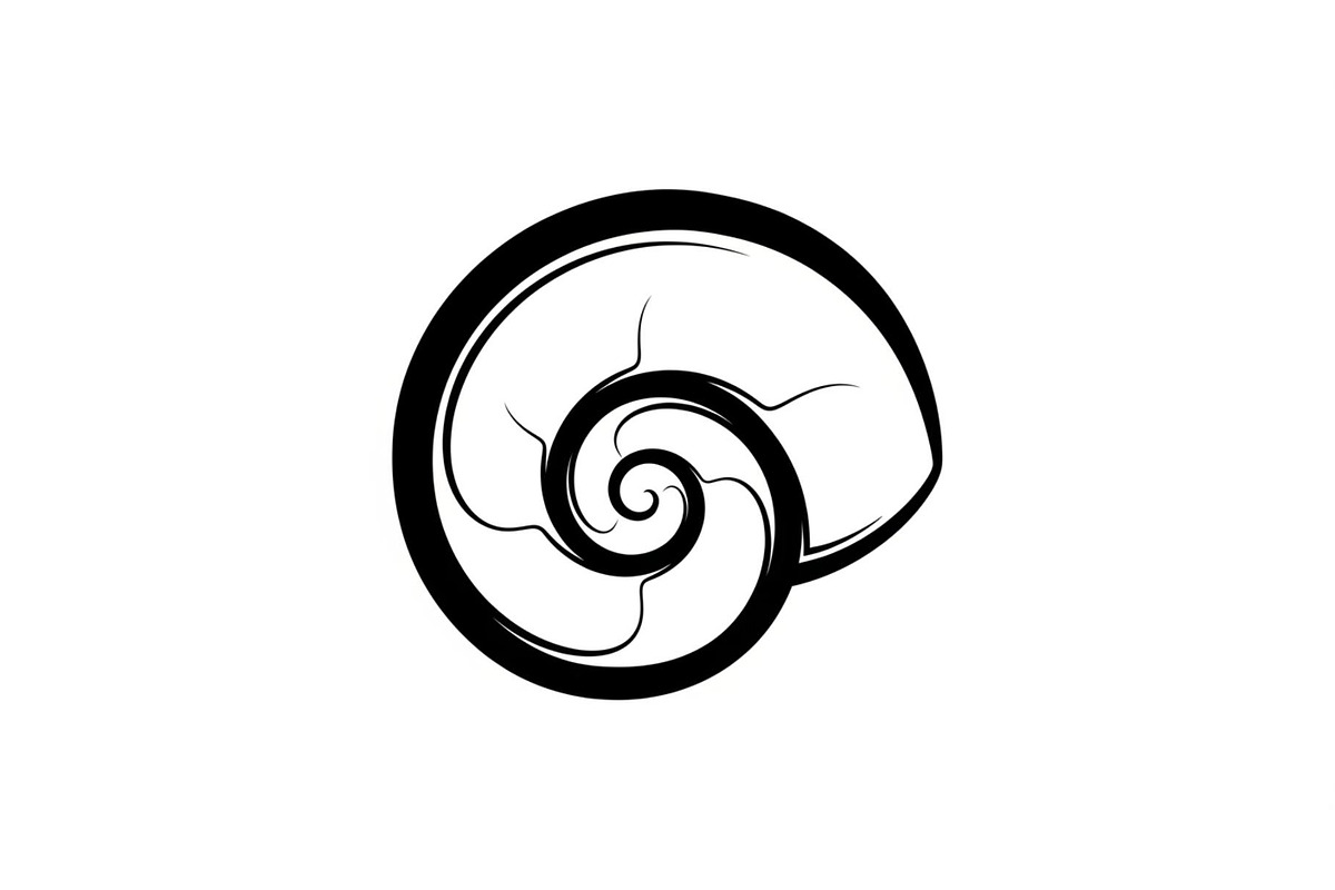 Spiral Seashell SVG Bundle, an Illustration by Gaye Art (Photo 29 of 31)