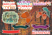 November Stickers for Cricut | Fall, an Illustration by illuztrate (Thumbnail 8 of 10)