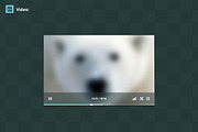 Square PSD vector UI web set, a Templates & Theme by Makoto (Thumbnail 5 of 5)