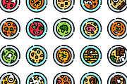 Collection of various bowl soup, an Object Graphic by pikepicture (Thumbnail 3 of 3)