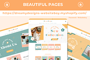 Shopify Theme Dreamy Designs, a Shopify Template by Websiteboy (Thumbnail 5 of 10)