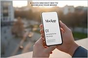 Smartphone In Hands Mockup Outdo PSD, a Device Mockup by Bruno's Shop (Thumbnail 2 of 4)