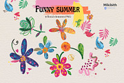 Funny Summer Graphics, an Illustration by Alisa Mikibith Art (Thumbnail 4 of 8)