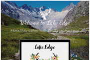 LAKE EDGE | Creative Portfolio Theme, a WordPress Template by Krystal Designs Co. (Thumbnail 5 of 7)