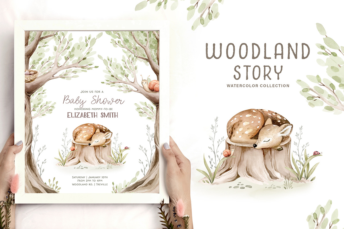 Woodland Story, an Animal Illustration by Peace ART (Photo 5 of 8)