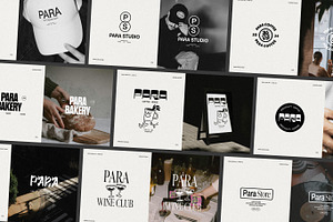 PARA Agency Logo Kit Template, a Branding & Logo Template by Ascend Studio