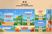 Summer Set Graphic Design V26, a Flyer Template by twinstd (Thumbnail 1 of 6)