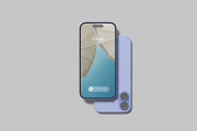 Realistic Smartphone Screen Mockup, an iPhone Mockup by lamorastudio (Thumbnail 5 of 11)