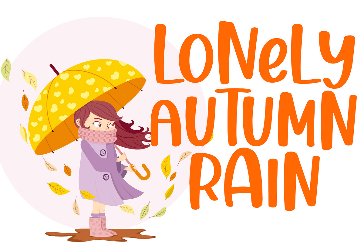 Thanks Autumn - Handwritten Font preview 4