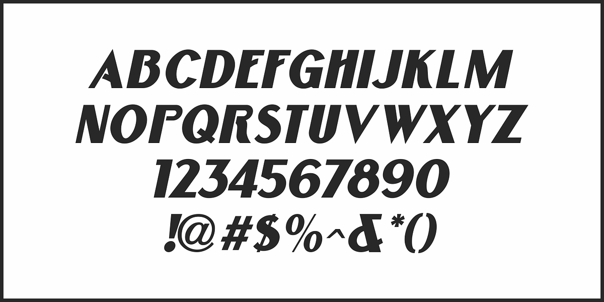 National Nouveau JNL, a Font by Jeff Levine Fonts (Photo 5 of 5)