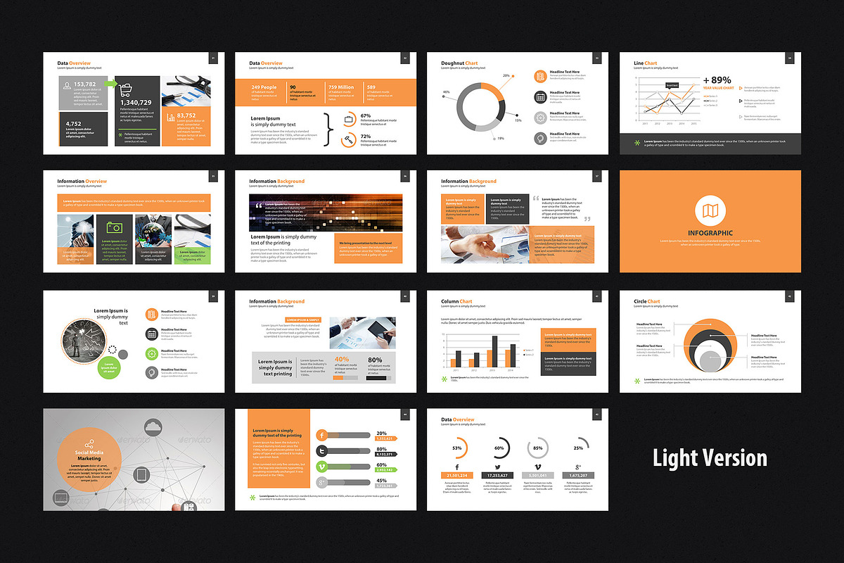 Dreamer Presentation Template, a Presentation Template by itefan Studio (Photo 4 of 6)