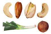 Healthy Food Illustration Set, a Food Illustration by Anny (Thumbnail 6 of 8)