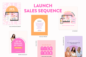 Instagram Sales Power Template Kit