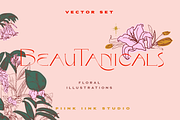 Floral Vector Set - BeauTanicals, an Illustration by PiiNK iiNK STUDiO (Thumbnail 1 of 9)