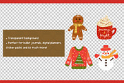 Christmas Doodles Graphic Set, a Pattern Graphic by Drafts n Doodles (Thumbnail 3 of 6)