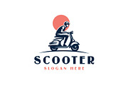 Scooter Logo, a Branding & Logo Template by Pixes (Thumbnail 1 of 2)