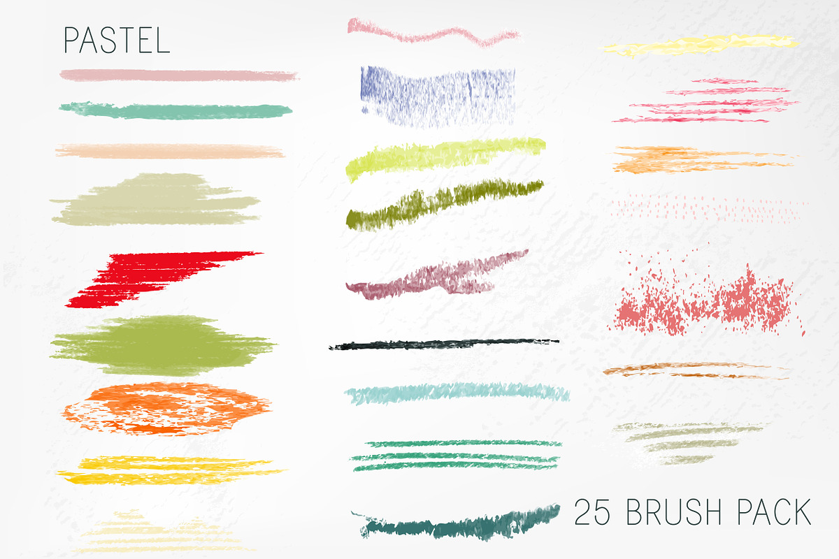 pastel brushes preview 2