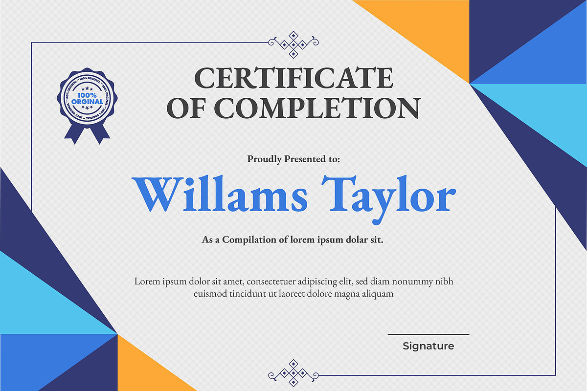 Professional Certificate Designs, a Stationery Template by MRI STUDIO (Photo 10 of 11)