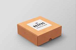 Food Packaging Box Mockups