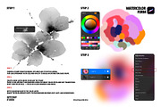 Watercolor Forms – Procreate Stamp, a Shape Add-On by Spasibenko Art (Thumbnail 4 of 6)