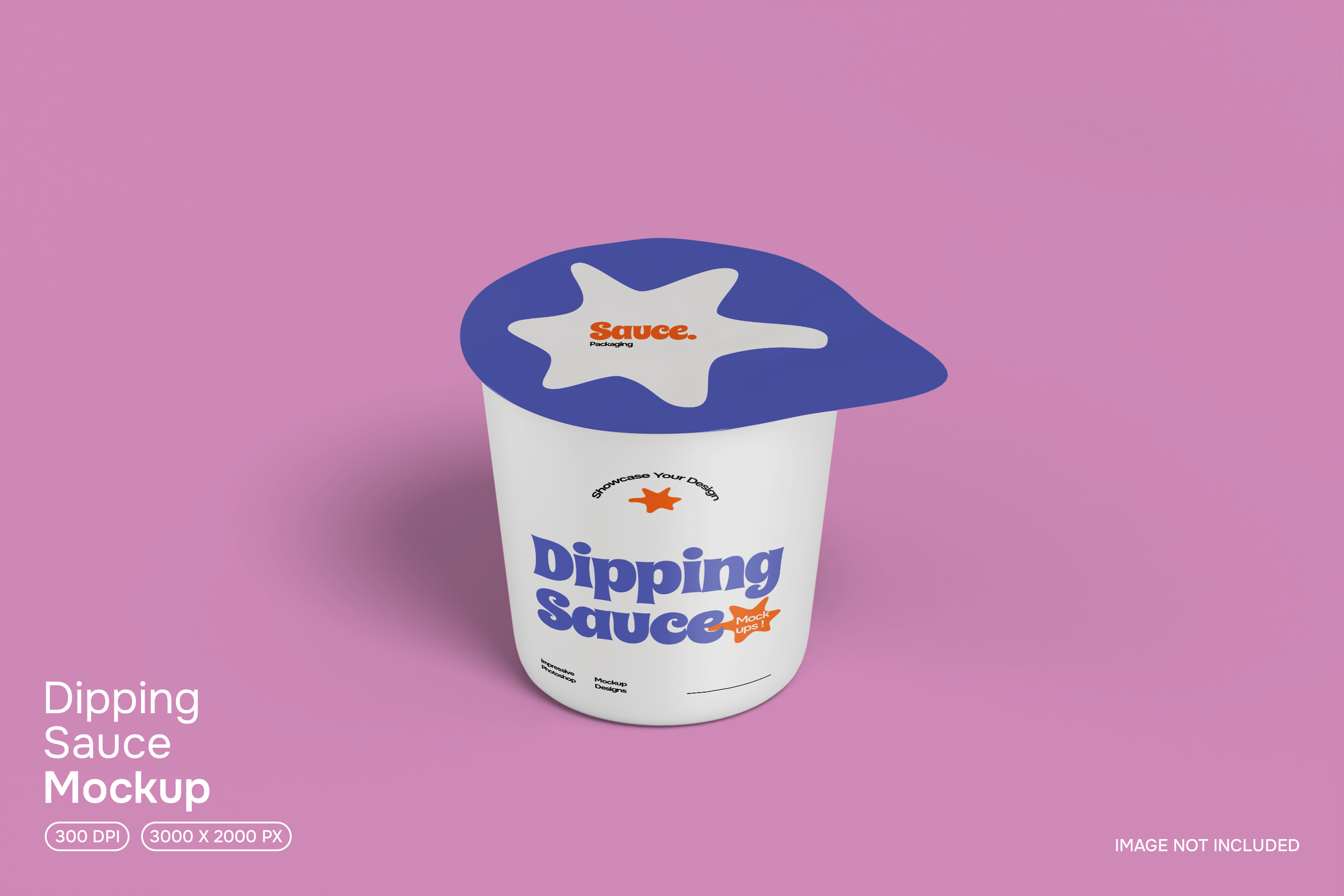 Dipping Sauce Mockup, a Packaging Mockup by Permadi Creative