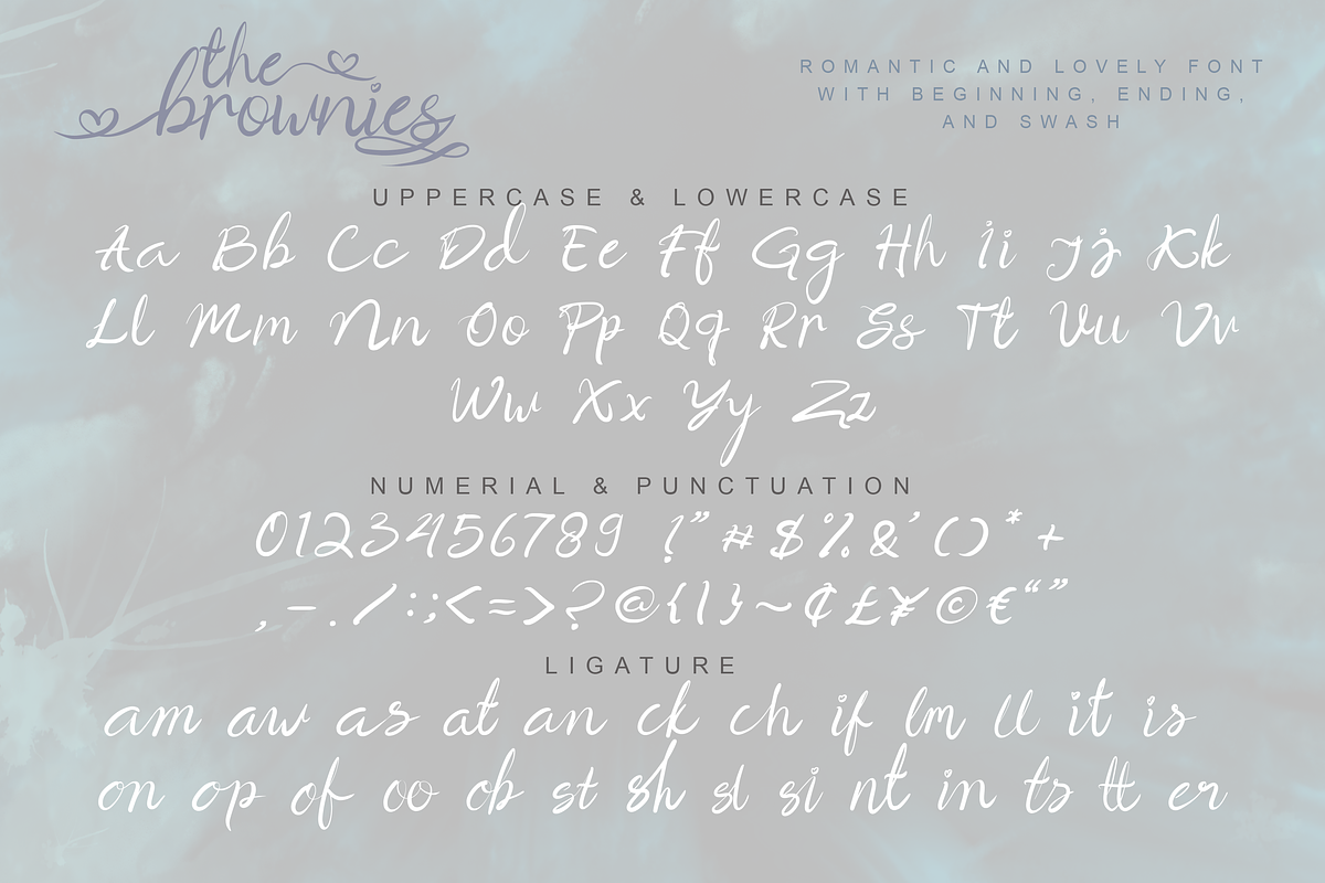 The Brownies | Romantic Love Font, a Script Font by DiosiArt (Photo 7 of 10)