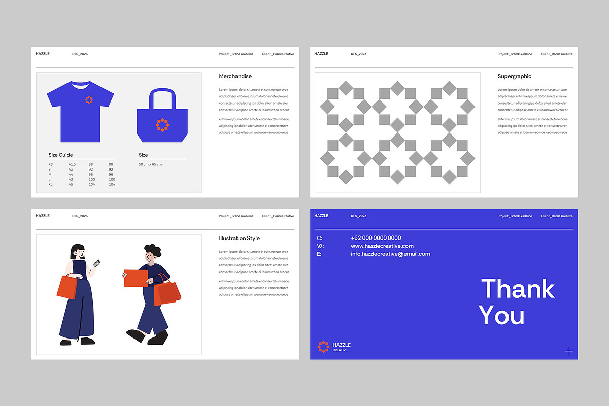Creative Brand Guidelines Powerpoint, a Presentation Template by rgbryand
