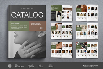 Fashion Product Catalog, a Magazine Template by Haps Space