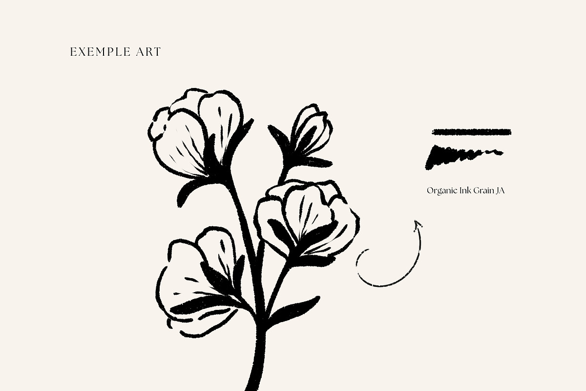 Photoshop Ink Brushes, a Brush Add-On by Jenteva Art (Photo 8 of 12)