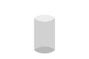 Pillow Shaped Box Template, a Print Template by Dieline (Thumbnail 1 of 2)