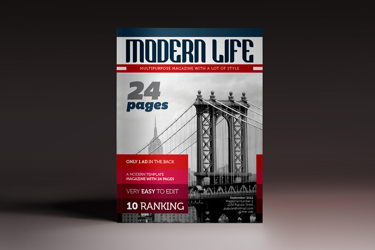 Multipurpose Magazine 3, a Magazine Template by Luuqas Design (Photo 3 of 6)