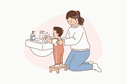 The Nurturing Touch Illustration, an Object Graphic by Jump Studio (Thumbnail 9 of 12)